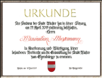 Ehrenbürerurkunde QuerEhrenbürgerurkunde Querformaformat