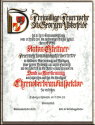Urkunden Ehrenkommandant